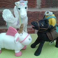 Pony party cake