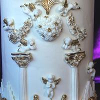 Roman Theme Wedding cake