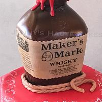 Maker's Mark Bourbon cake