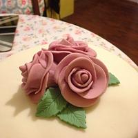 Simple Rose Cake