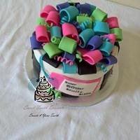 Birthday Gift Box Cake