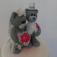 Wedding Cake Teddy Bear 