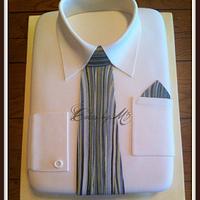 Shirt and Tie Cake