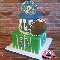 Indianapolis Colts Birthday Cake