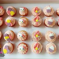 Hello Kitty Cupcakes