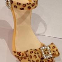 Leopard Print Shoe Topper