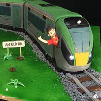 Irish Rail Train Cake