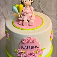 Doll cake for a doll