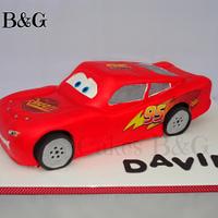  Lightning McQueen  3D cake