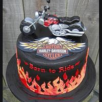 Harley Cake - Born to Ride