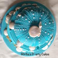 Underwater sea cake