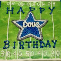 Dallas Cowboys Football cake