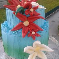 Flowercake and comunion