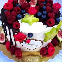 Summer fruit cake 