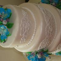 Wedding Anniversary Cake.....