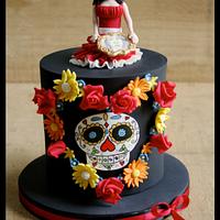 My piece for Sugar Skull Bakers 2014
