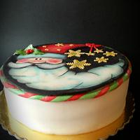 Santa Claus Cake