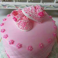 Sugarveil Babyshower cake 