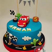 Super car cake