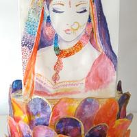 Indian Bride - Watercolours I