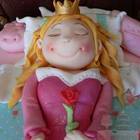Sleeping beauty Cake