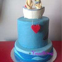 Engagement cake