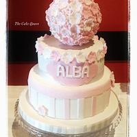 Christening cake for ALBA