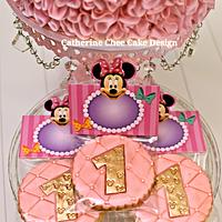 Pinkilicious Minnie 1st birthday