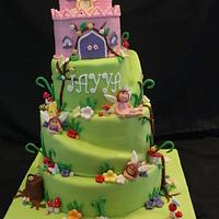 woodland fairy cake 