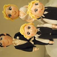 Personalised Wedding Cake Toppers