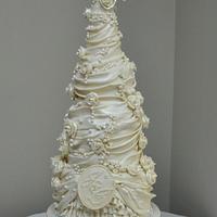 Wrap wedding cake