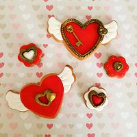 Valentine cookies by DI ART 