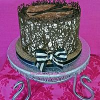 Tiramisu hairdresser cake