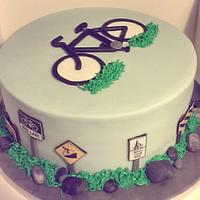 bicycle cake