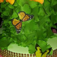 Wedding Cake "Butterflies in the belly"