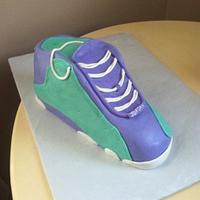 Retro Jordans #13 Shoe Birthday Cake