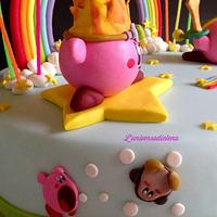 Kirby cake 