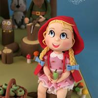 Red Riding Hood Cottage Cake