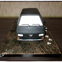 WV bus cake