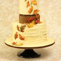 Autumn Wind -Wedding Cake