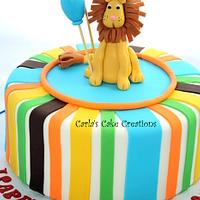 Lion Cake - 1st Birthday