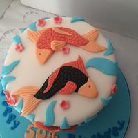 Koi Fish Cake