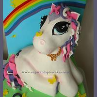My Little Pony 3D Cake ~ "Sweetie Belle"