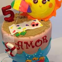 Daughter's Design cake 