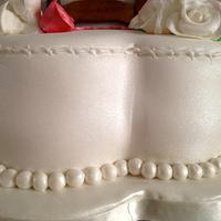 Two year Wedding Anniversary cake