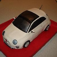 Fiat 500 cake