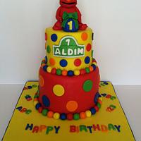 Elmo Themed Cake