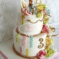 A Unicorn cake