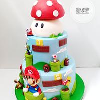 Super mario cake