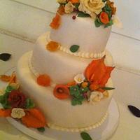 Wedding Cake- (Fall Theme)